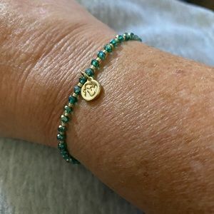 Spartina stretch jeweled bracelet